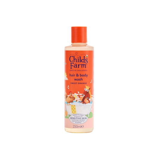 Childs Farm Umývacia emulzia na vlasy a telo sladký pomaranč, 250 ml