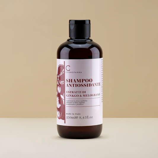 Cosmofarma Antioxidačný šampón s extraktom z ginka a granátového jablka, 250 ml
