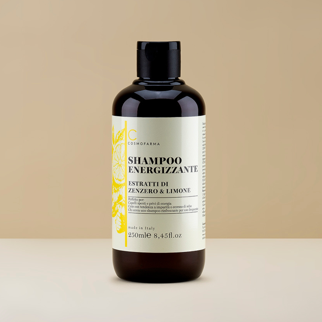 Cosmofarma Energizujúci šampón s citrónovým a zázvorovým extraktom, 250 ml