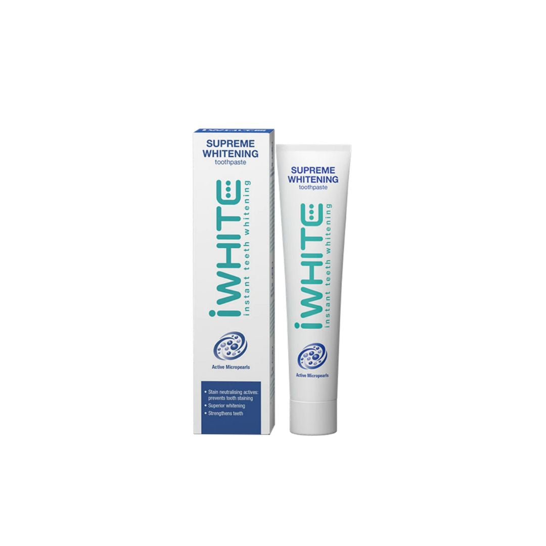 iWhite Bieliaca zubná pasta Supreme Whitening, 75 ml