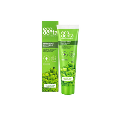 ECODENTA Bieliaca zubná pasta ANTI COFFEE & ANTI TOBACCO, 100 ml