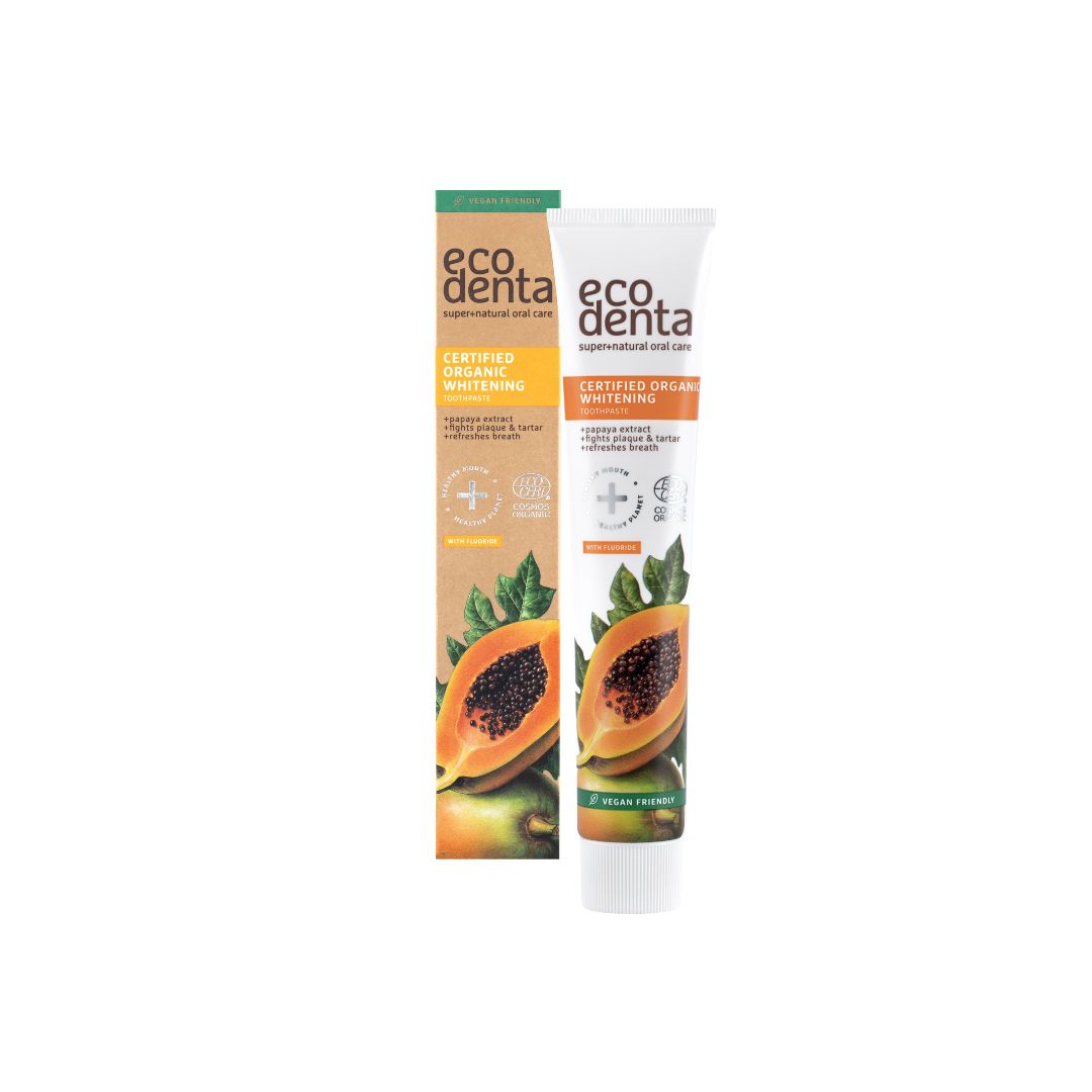 Certifikovaná zubná pasta s výťažkom z papáje, 75 ml