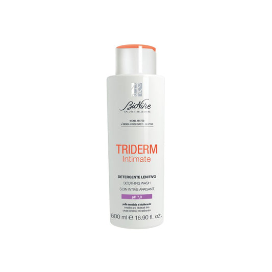 BioNike TRIDERM INTIMATE Upokojujúci prípravok na intímnu hygienu pH 7.0, 500 ml