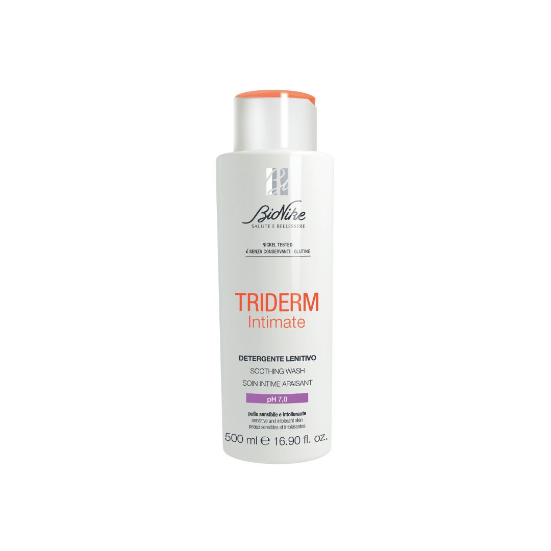 TRIDERM INTIMATE Upokojujúci prípravok na intímnu hygienu pH 7.0, 500 ml
