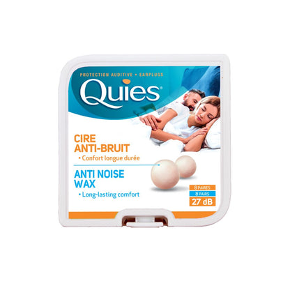Quies Chrániče sluch z vosku, 8 párov (Copy)