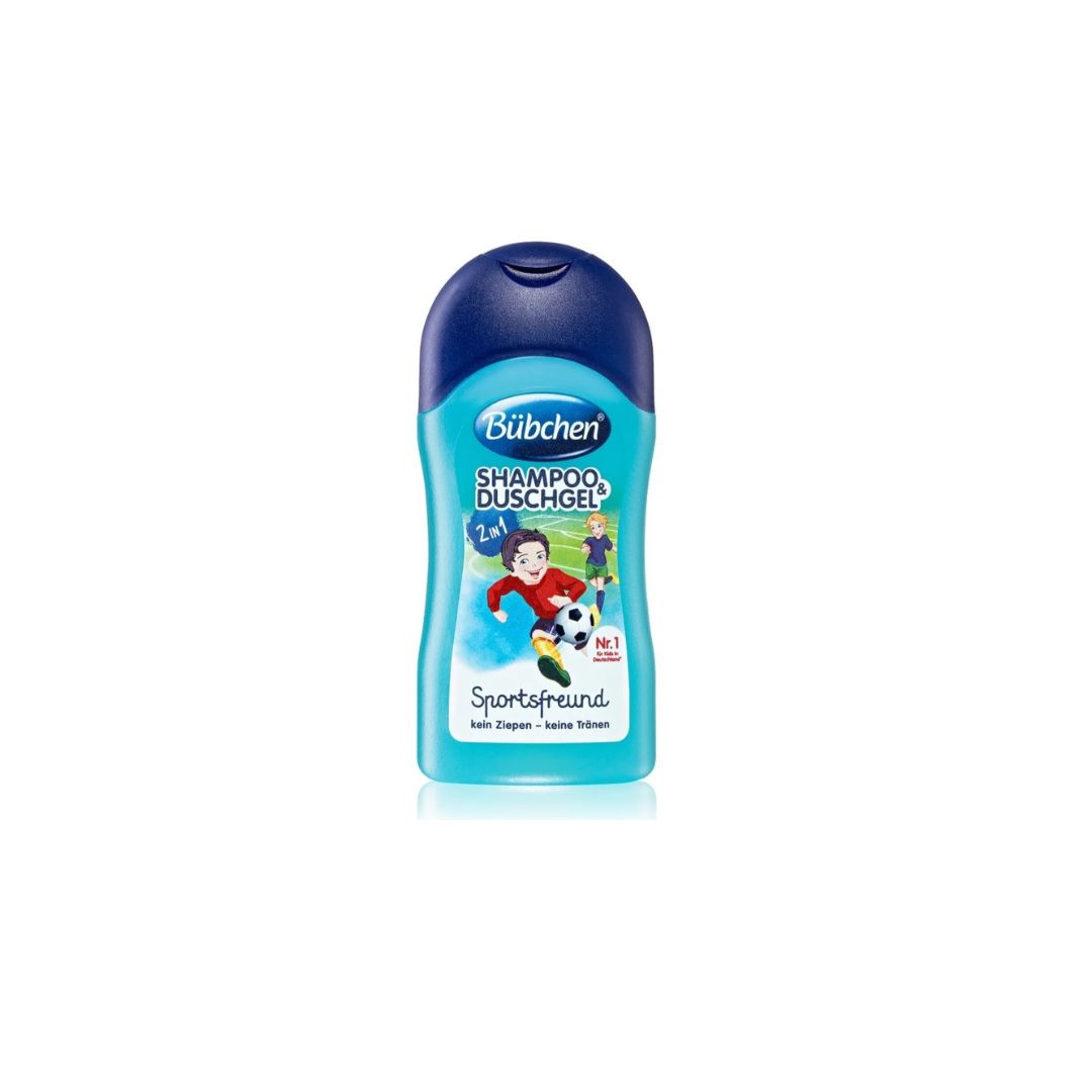 Bubchen Kids Šampón a sprchový gél 2v1 Sport, 50 ml
