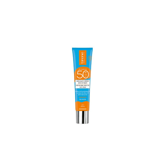 Lirene SUN Hydratačný opaľovací krém na tvár SPF 50+, 40 ml