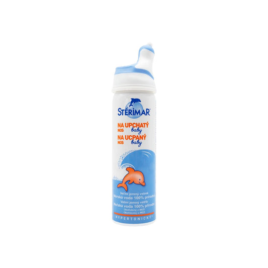 STÉRIMAR baby hypertonický roztok na upchatý nos, 50ml