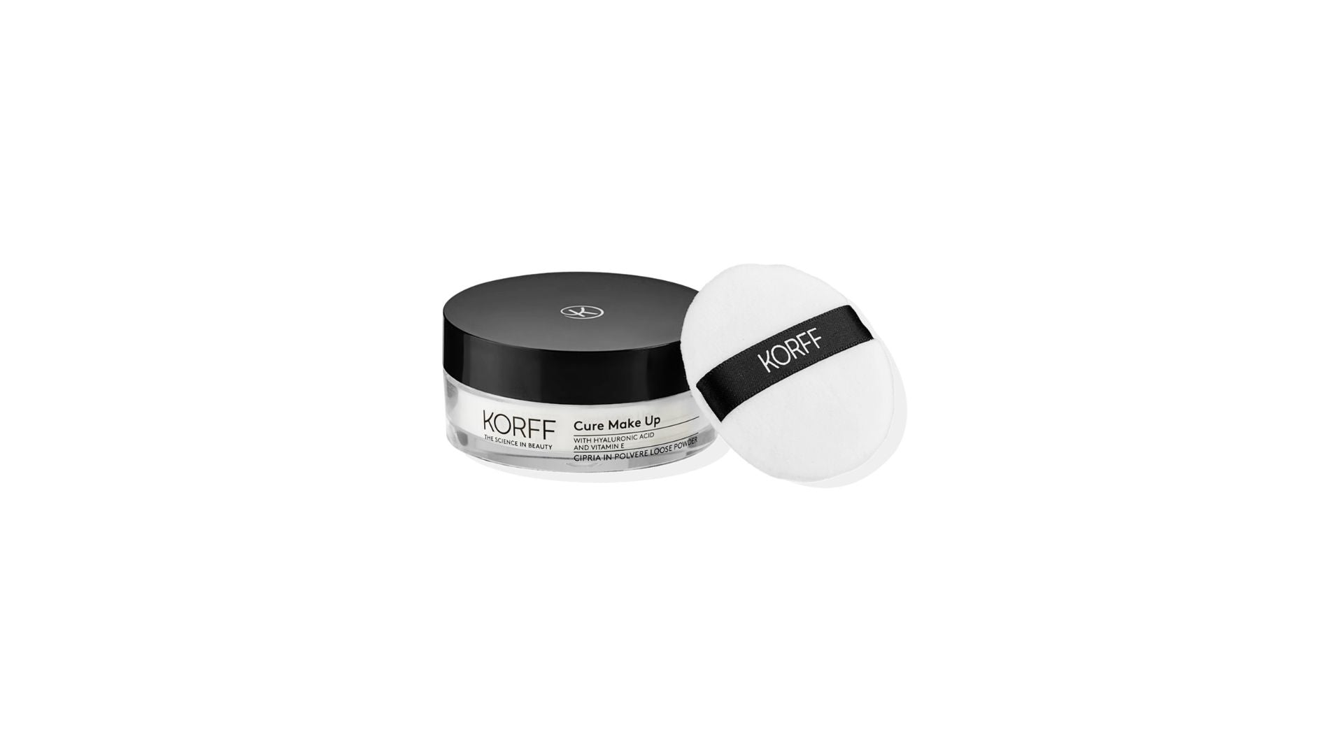 KORFF CURE MAKE UP Transparentný sypký púder, 12.8 g