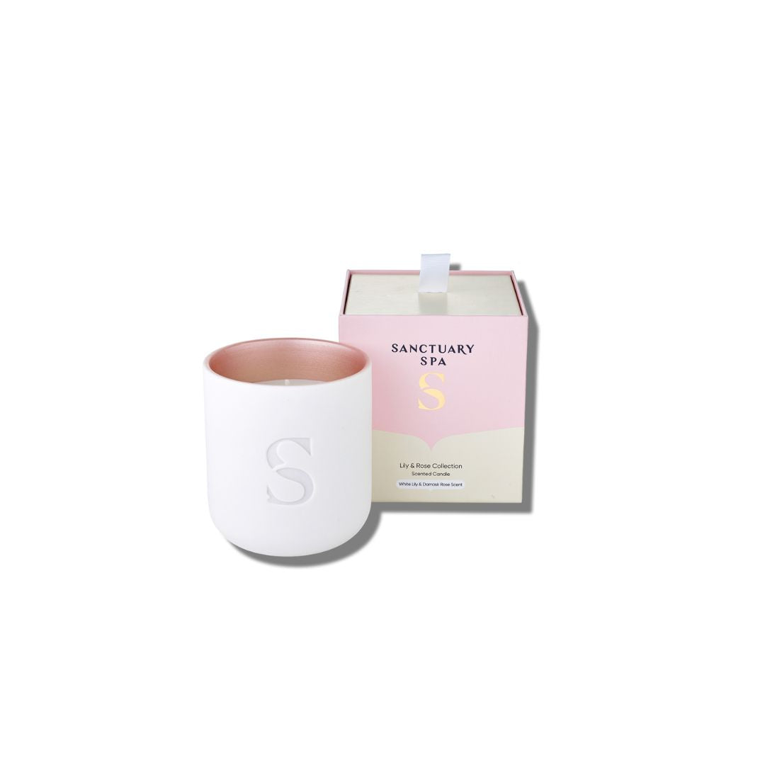 Sanctuary Spa Sviečka Ľalia & Ruža, 260g