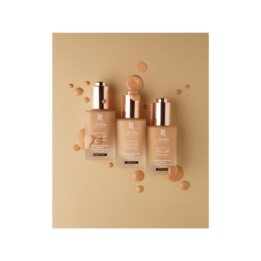 DEFENCE COLOR NUDE FUSION Tekutý MAKE-UP s trojitým účinkom proti starnutiu, 30 ml