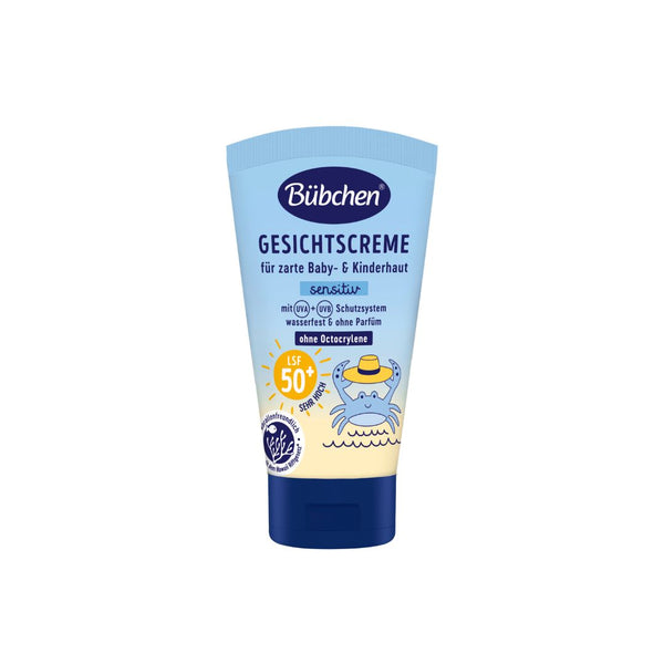 Bubchen Krém na opaľovanie Sensitive SPF 50+, 50 ml