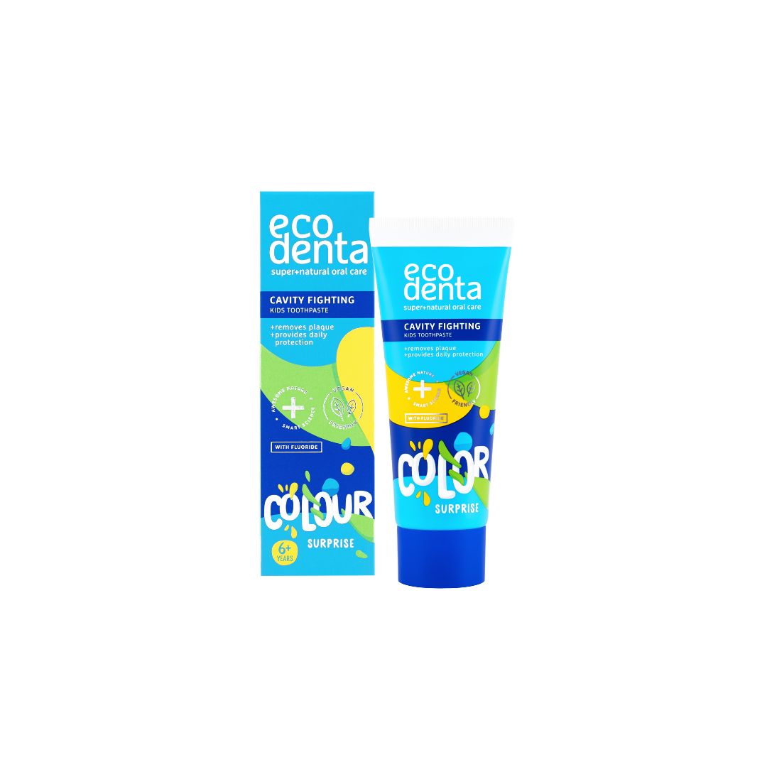 Detská zubná pasta Colour surprise