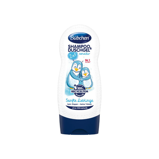 Bubchen Kids Šampón a sprchový gél 2v1 Sensitive, 230 ml