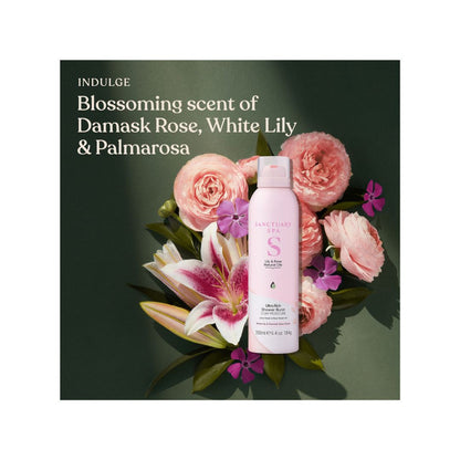 Sanctuary Spa Sprchovacia pena Ľalia a ruža s prírodnými olejmi, 200ml