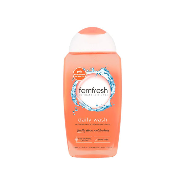 FEMFRESH Intímna umývacia emulzia Daily s Aloe Vera, 250 ml