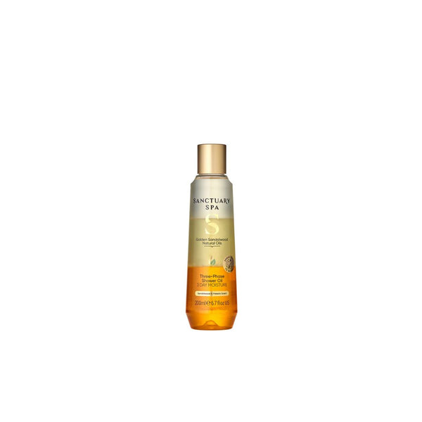 Sanctuary Spa Trojfázový sprchovací olej Golden Sandalwood, 200ml