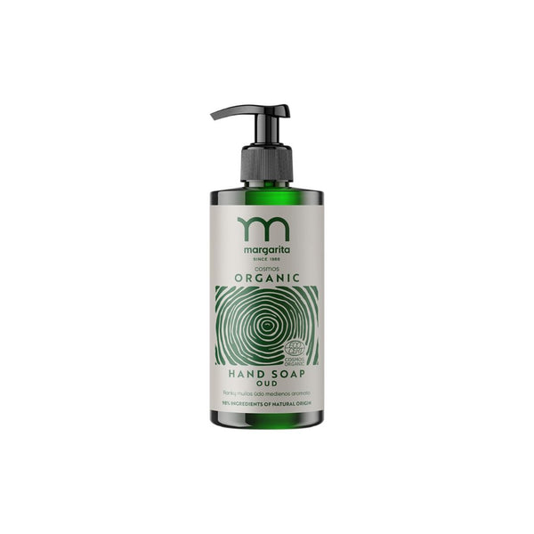 MARGARITA Cosmos Organic Mydlo na ruky s vôňou dreva oud, 300 ml