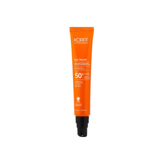 KORFF SUN SECRET Ochranný hydratačný krém na tvár s SPF50+, 50 ml