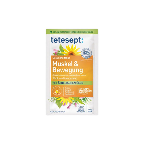 tetesept Svaly a pohyb - morská soľ, 80 g