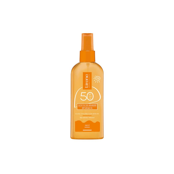 Lirene SC Suchý olej na opaľovanie pre vlhkú aj suchú pokožku SPF 50, 150 ml
