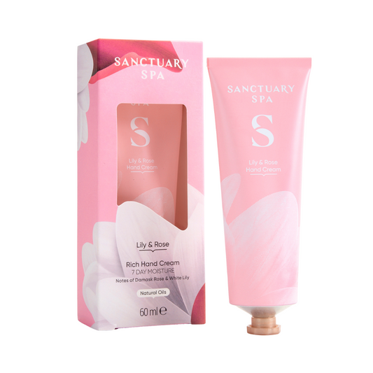 Sanctuary Spa Vyživujúcí krém na ruky Ľalia a Ruža, 60 ml
