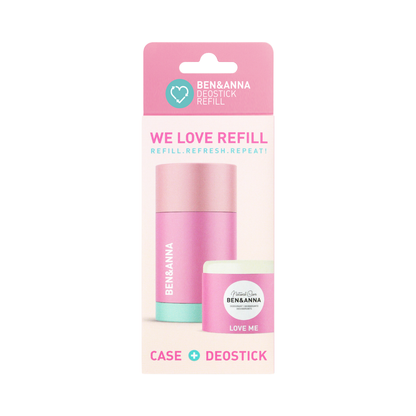 BEN&ANNA Deodorant náplň + puzdro LOVE ME, 40g
