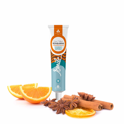 BEN&ANNA Zubná pasta tuba CINNAMON ORANGE, 75 ml