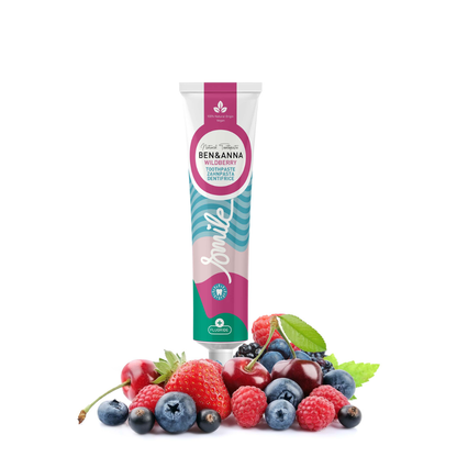 BEN&ANNA Zubná pasta tuba WILD BERRY, 75 ml