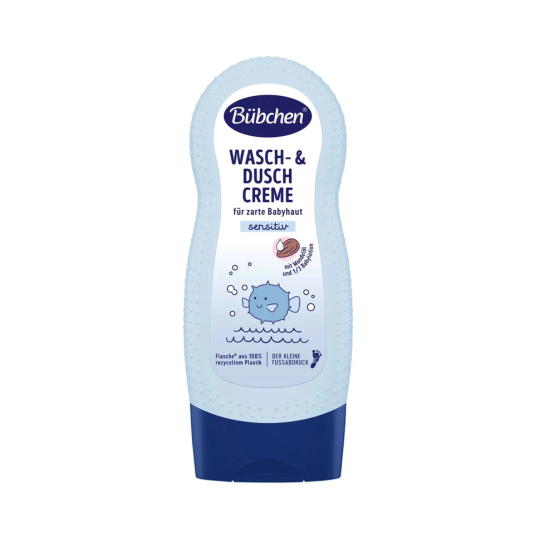 Bubchen Baby Umývací a sprchovací krém, 230 ml