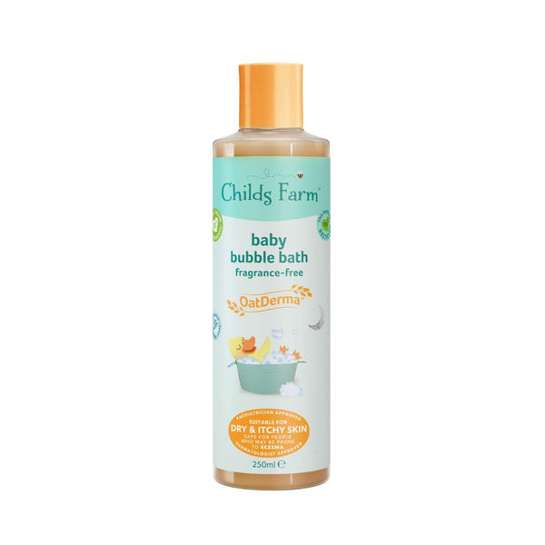 Childs Farm Baby Oat Derma Bublinkový kúpeľ bez parfumácie, 250 ml