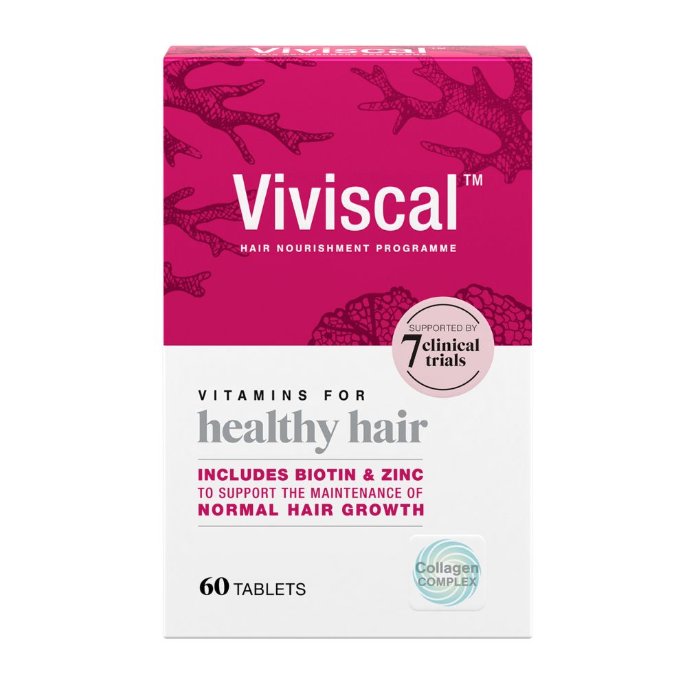 VIVISCAL Výživový doplnok vo forme tabliet s biotínom a zinkom pre ženy, 60 tabliet