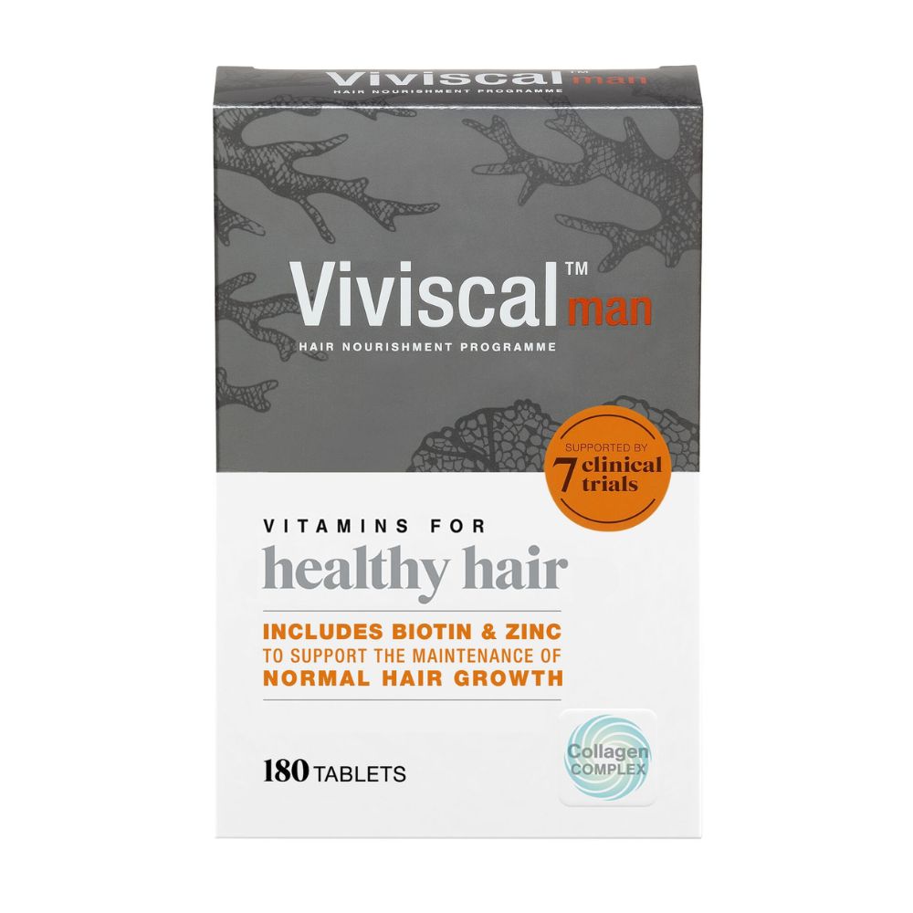 VIVISCAL Výživový doplnok vo forme tabliet pre mužov, 180 tabliet