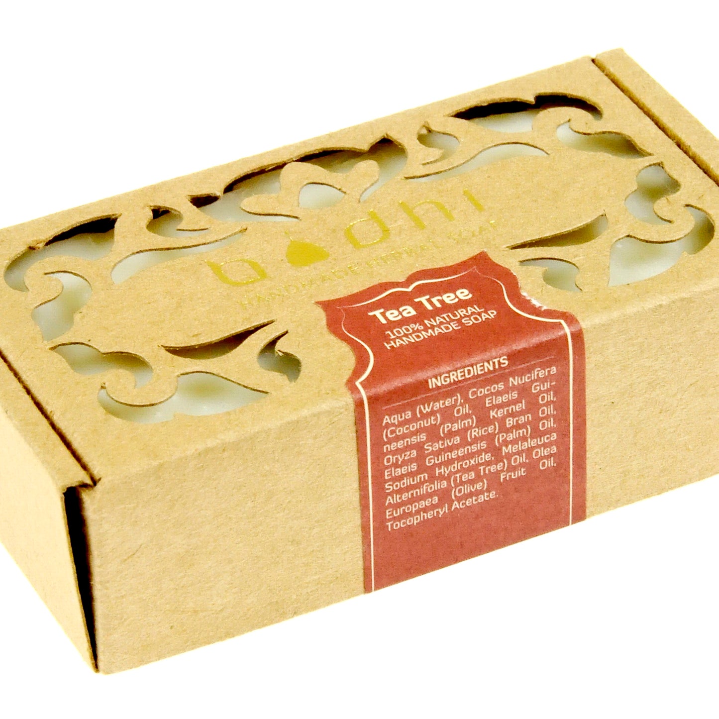 Bodhi Herbal Spa 100% Prírodné mydlo na telo a ruky Čajovník, 100g