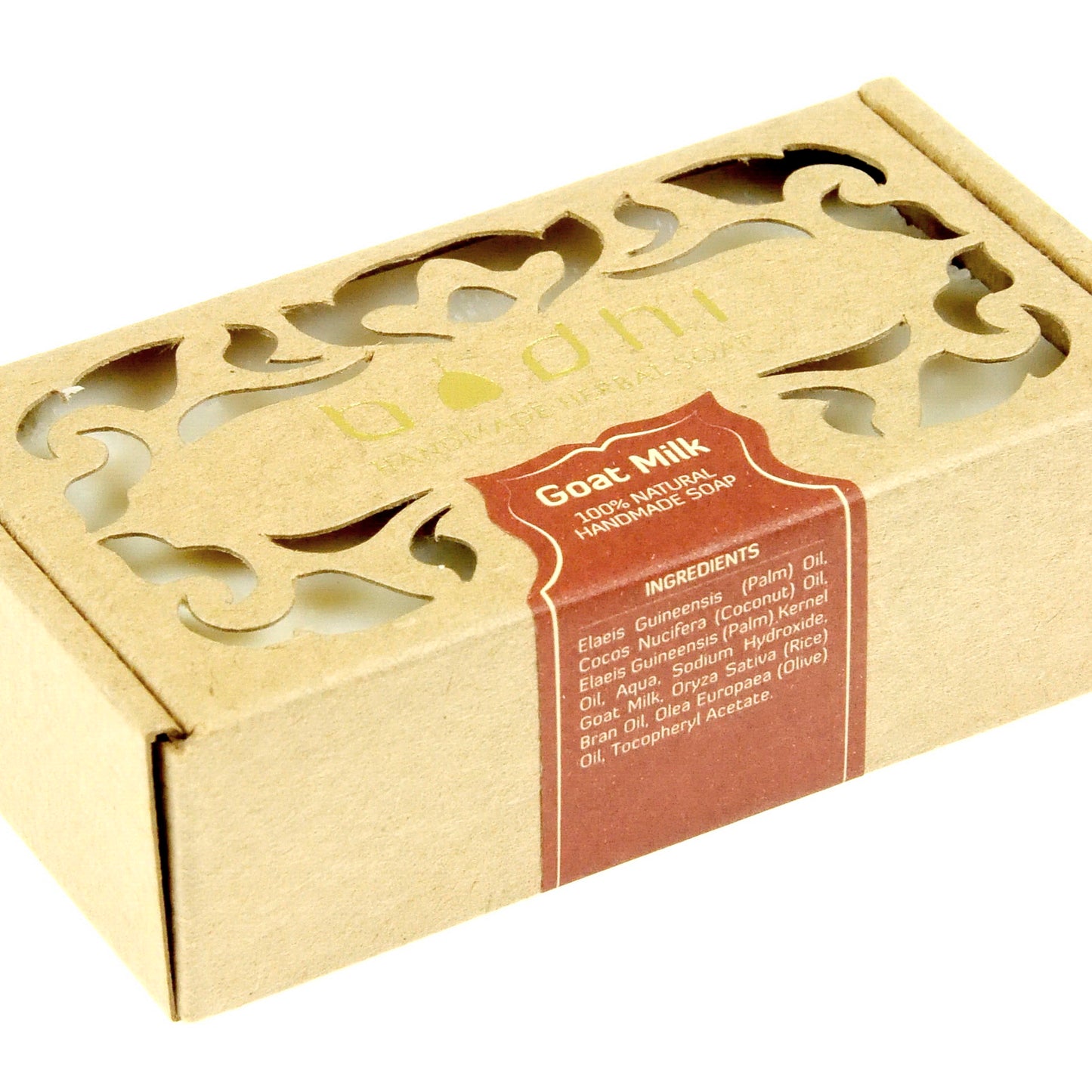 Bodhi Herbal Spa 100% Prírodné mydlo na telo a ruky Kozie Mlieko, 100g