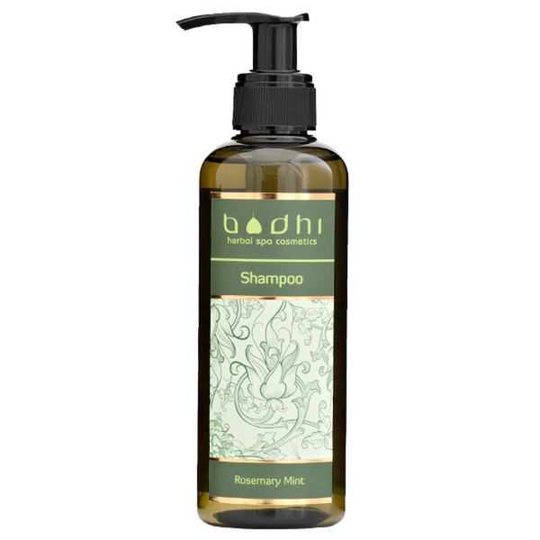 Bodhi Herbal Spa Prírodný šampón na vlasy Rozmarín a mäta, 200ml