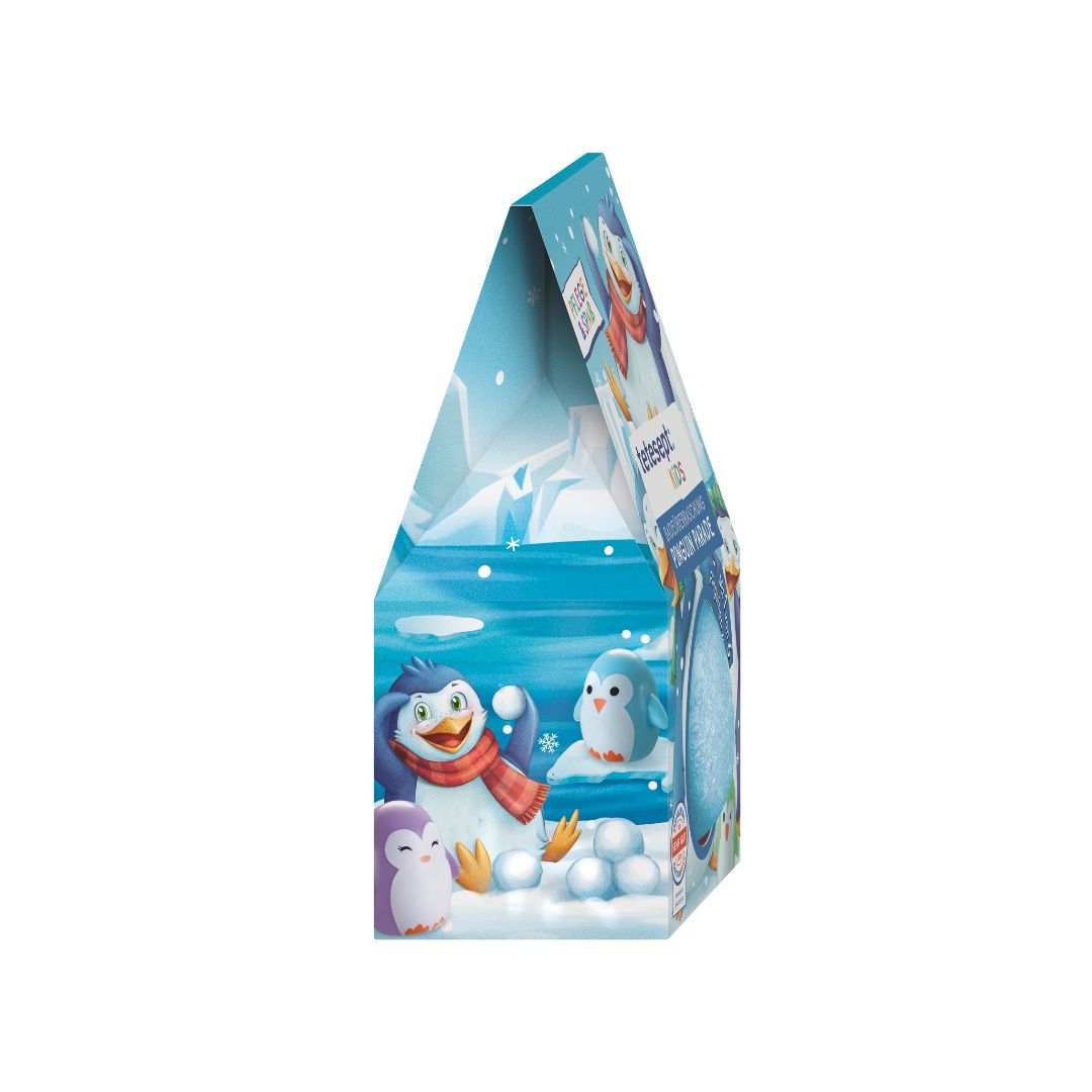 Tetesept Kúpeľová bomba Tučniaci, 190g