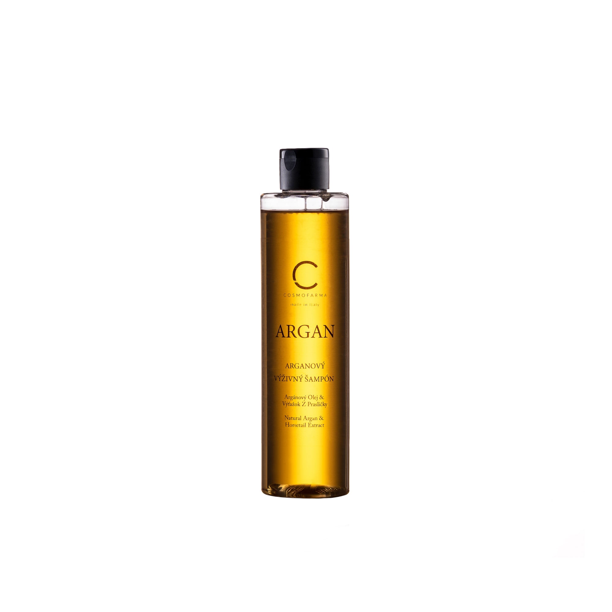 Výživný šampón na vlasy s arganovým olejom, 250 ml