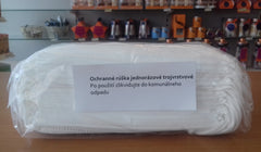 Ochranné rúško jednorázové trojvrstové 5ks-10ks-60ks