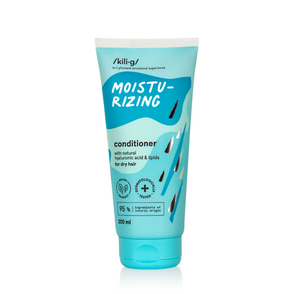 KILIG Intenzívne hydratačný kondicionér s kyselinou hyalurónovou a lipidmi, 200 ml