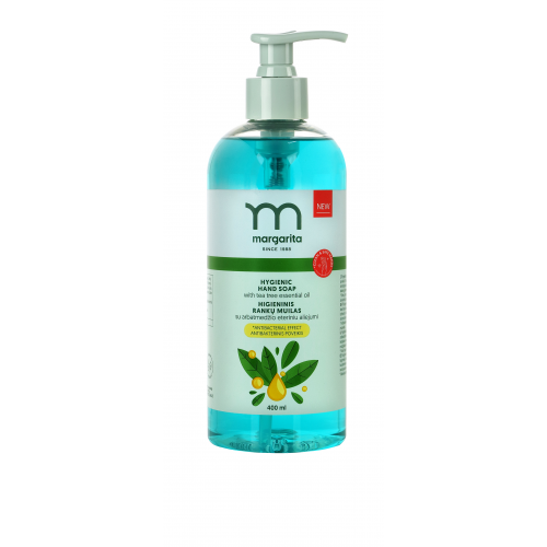 MARGARITA Tekuté mydlo na ruky s čajovníkovým olejom