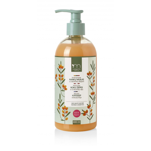 MARGARITA Hydratačné tekuté mydlo na ruky s rakytníkovým olejom, 400 ml