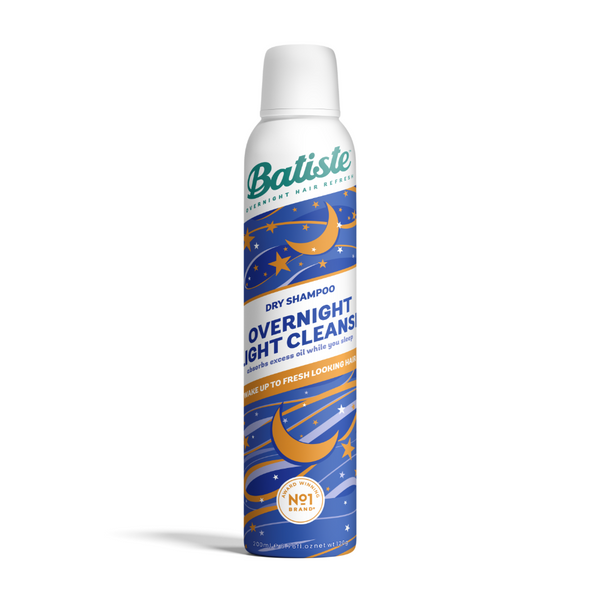 BATISTE Suchý šampón Overnight Light Cleanse, 200 ml