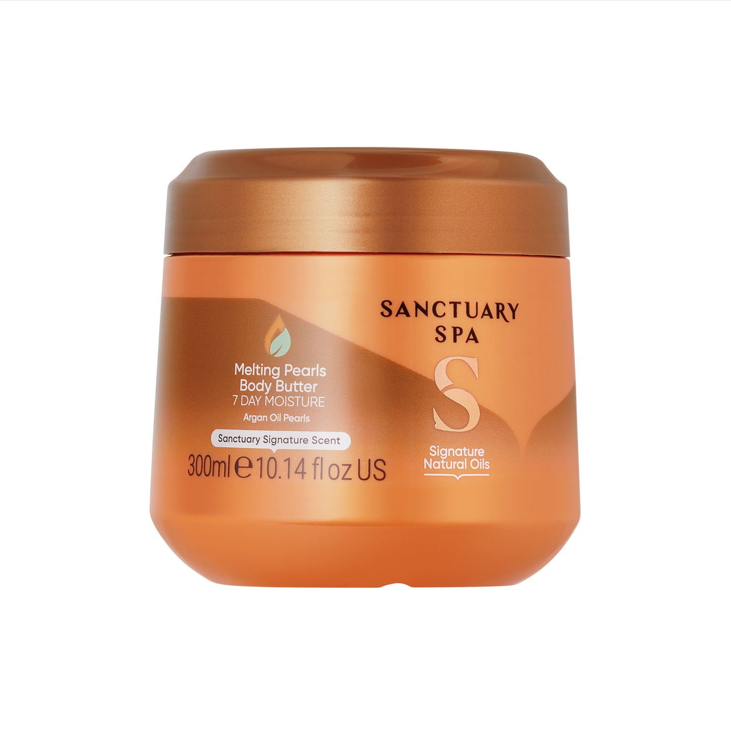 Sanctuary Spa Perlové telové maslo s prírodnými olejmi, 300 ml
