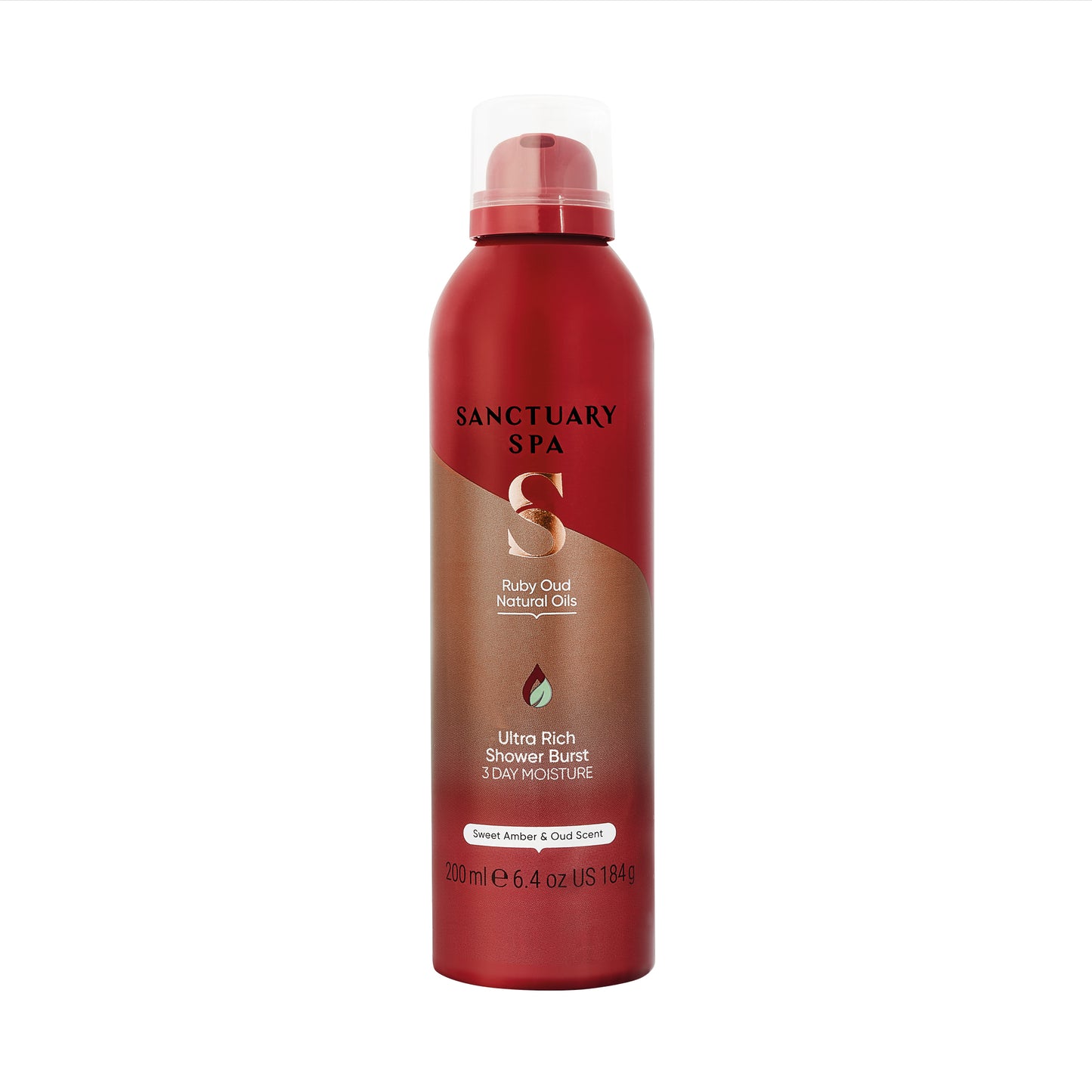 Sanctuary Spa Sprchovacia pena Ruby Oud s prírodnými olejmi 200 ml