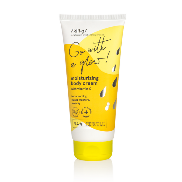 KILIG Hydratačný telový krém s vitamínom C, 200 ml