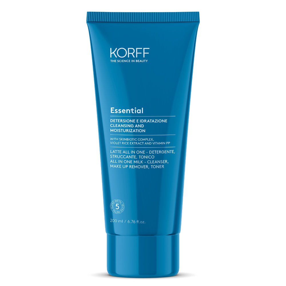 KORFF ESSENTIAL - čistiace mlieko all-in-one, 200 ml