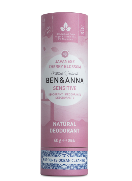 BEN&ANNA deodorant sensitive CHERRY BLOSSOM, 60 g