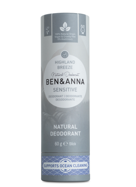 BEN&ANNA deodorant sensitive HIGHLAND BREEZE, 60 g