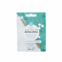 BEN&ANNA Zubná pasta v tabletách MINT, 100 ks (bez flouridu)
